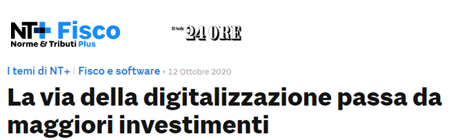 Fisco 12 ottobre 2020